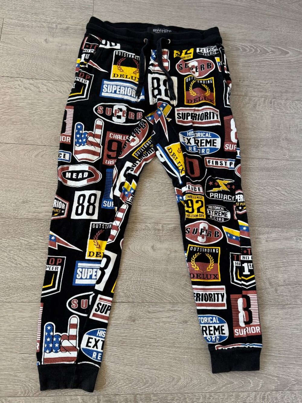 Switch Remarkable Racing Graphic Sweatpants Men's M